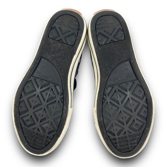 Converse CTAS Double Tongue Sneakers 658112F Low Top Blue Pink Glitter Youth 2 - Picture 8 of 9